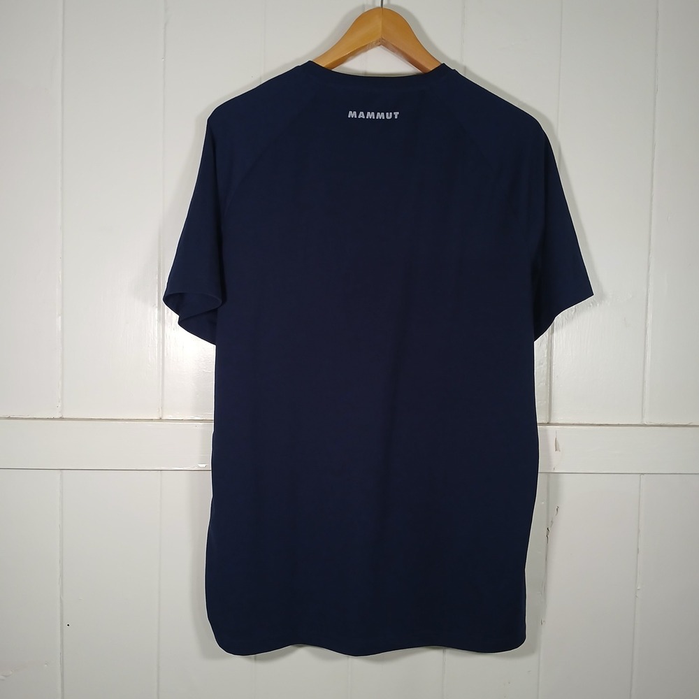 Mammut Moench Switzerland Graphic T-Shirt Mens Large Navy 1017-04500 - Picture 2 of 9